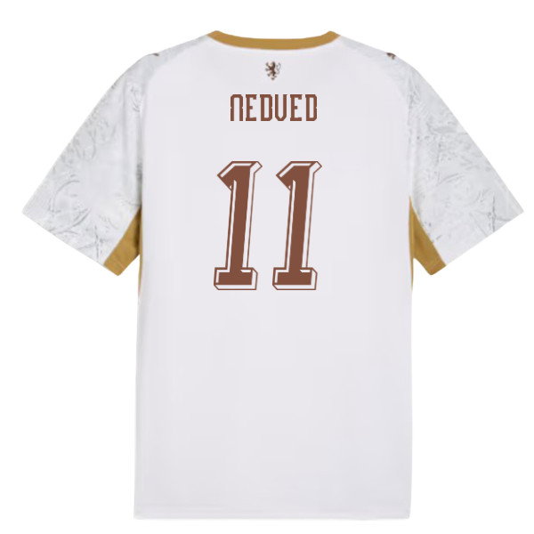 2026-2027 Czech Republic Away Shirt (Nedved 11)-SoccerKits Hub | Buy Soccer Jerseys Online